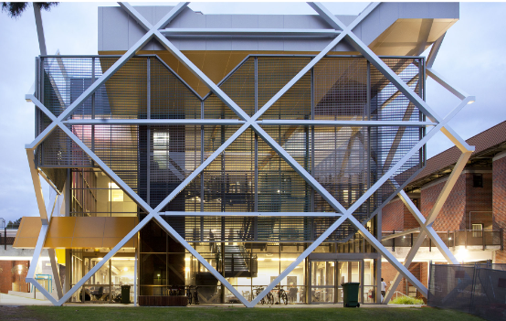 Exterior of University building