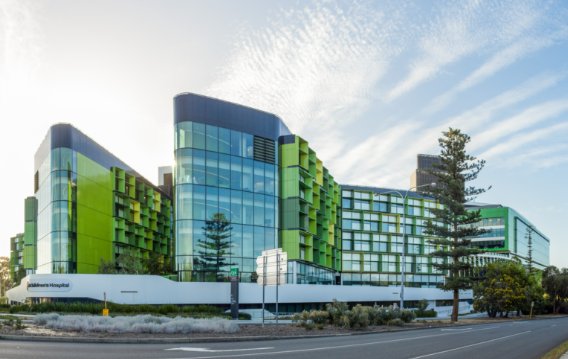 exterior of hospital