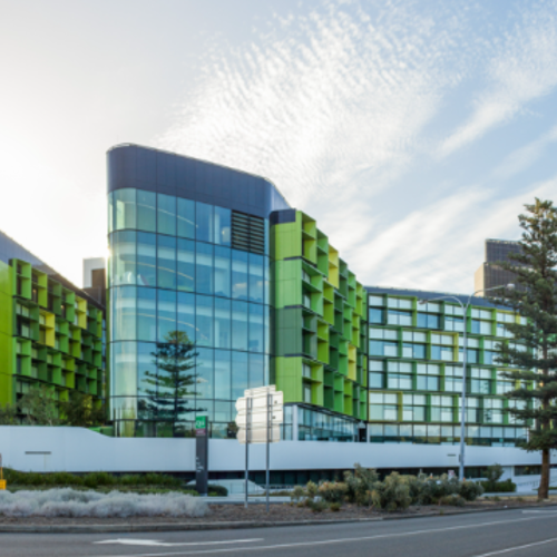 exterior of hospital