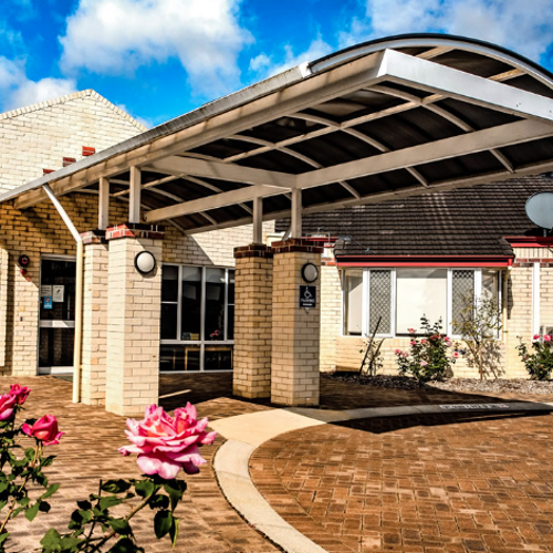 exterior of hospital